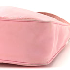 Tessuto Nylon Saffiano Mini Re-Edition 2000 Bag Rosa