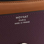 Carat Calfskin Gabrielle PM Eggplant