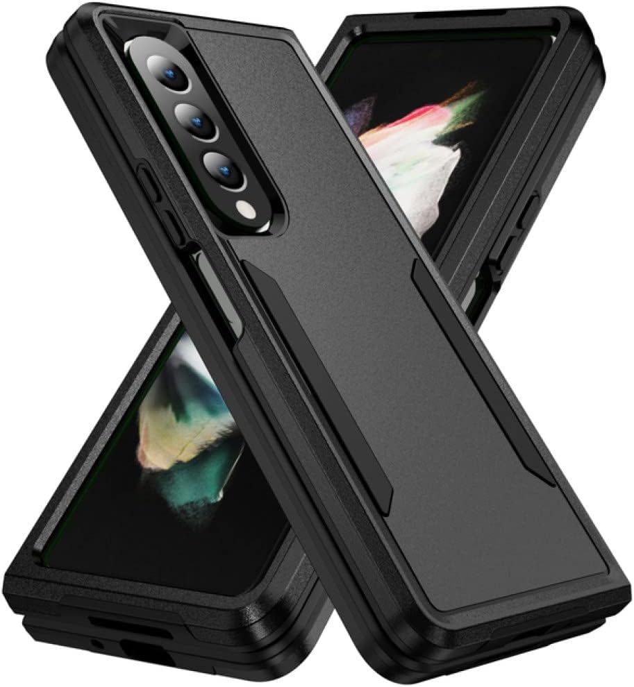 Entronix Case Compatible with Galaxy Z Fold 6 - Soft-Touch Dual-Layer Sleek Cover