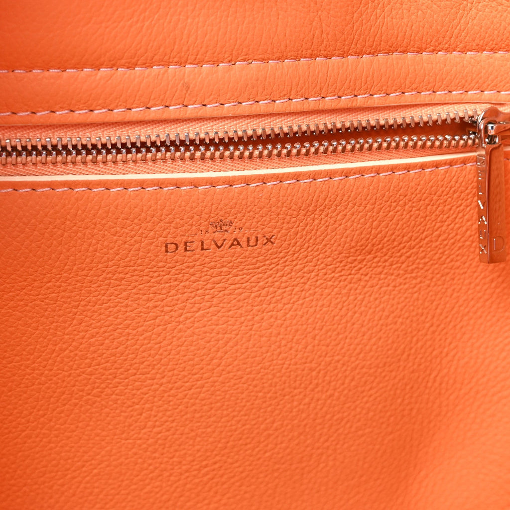Grained Calfskin Mini So Cool Satchel Abricot