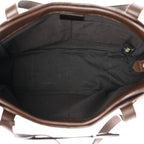 Zucca Vitello Artic Medium Shopping Tote Tobacco Castagna