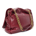 Lambskin Matelasse Monogram Large Jamie 4.3 New Dark Bordeaux