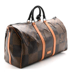 x Nigo Giant Damier Ebene Monogram Keepall Bandouliere 50