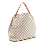 Damier Azur Graceful MM Rose Ballerine