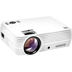 Kodak Flik X7 Home Projector, 1080p Support, Portable 4.0 LED Projector with Tripod & Case