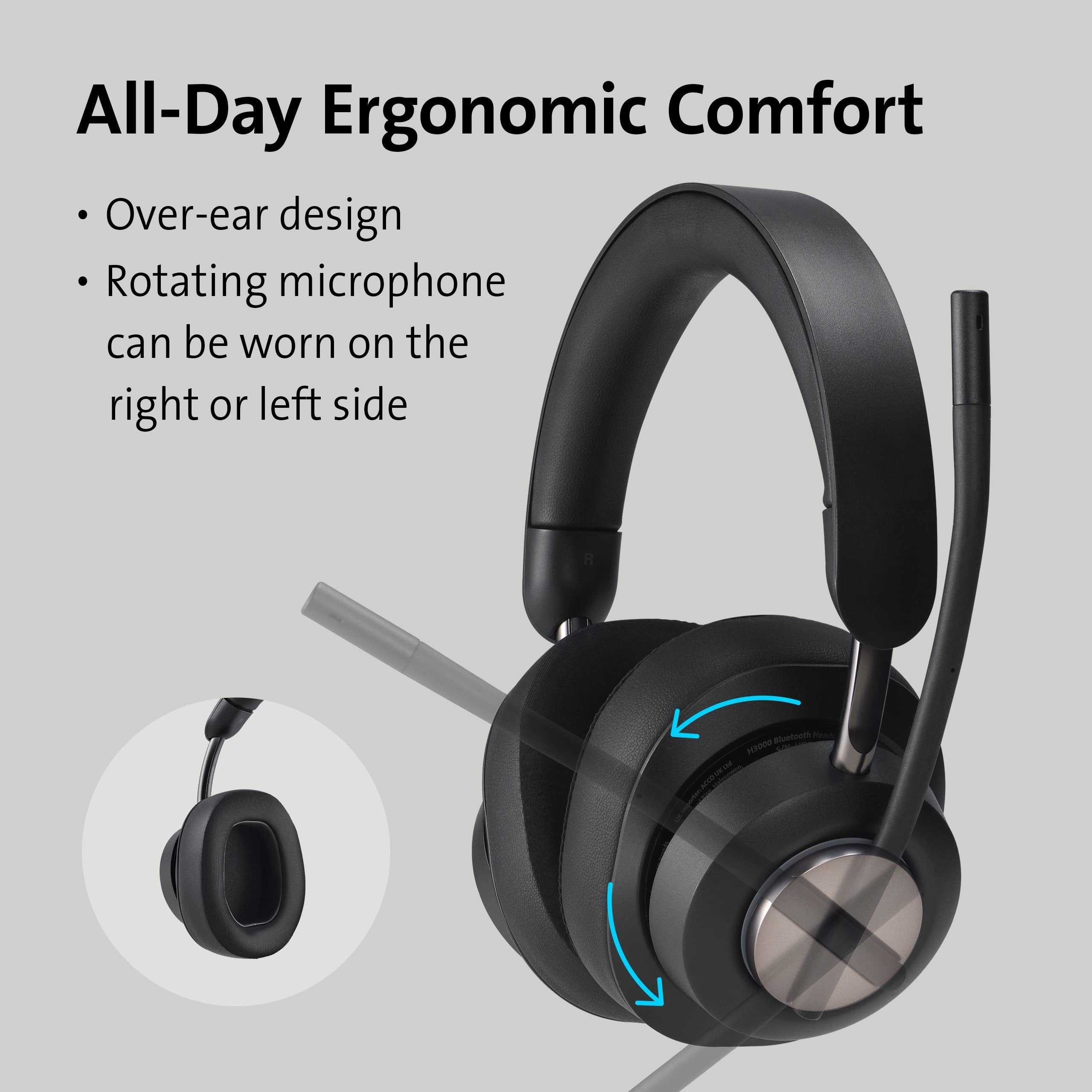 H3000 Bluetooth Over-Ear Headset