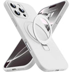 Entronix [Magnetic] Case Compatible with iPhone 16 Pro - Soft-Touch Liquid Silicone Gripstand