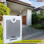 Outdoor Speakers Stereo in Wall Speaker 500W Peak Passive Mount Wired Waterproof Patio House Garage Indoor Exterior Audio System Bocinas para Casa - Window