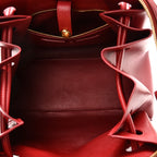 Supple Calfskin Medium Madrid Bag Dark Burgundy