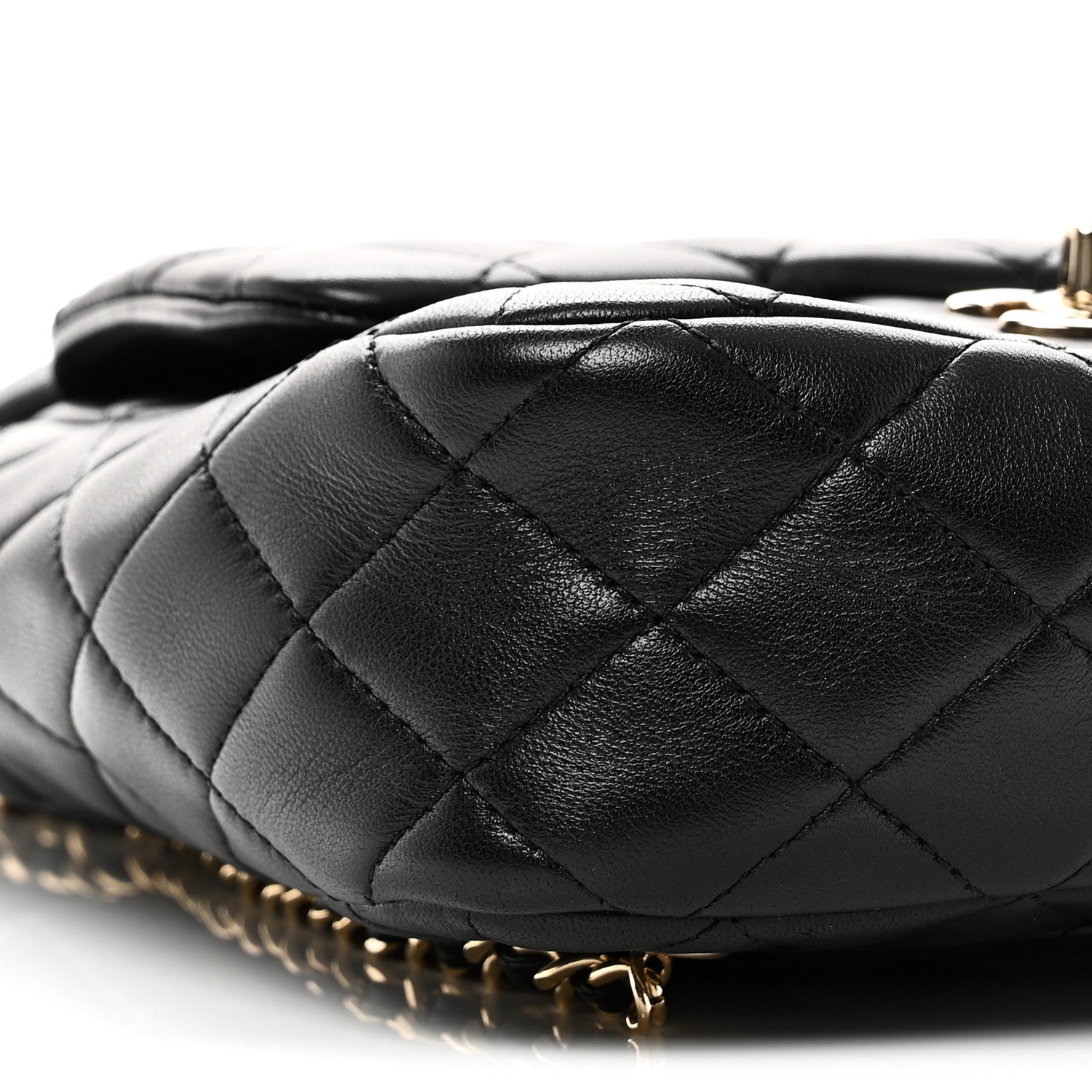 Lambskin Quilted Small In Seoul Backpack Black