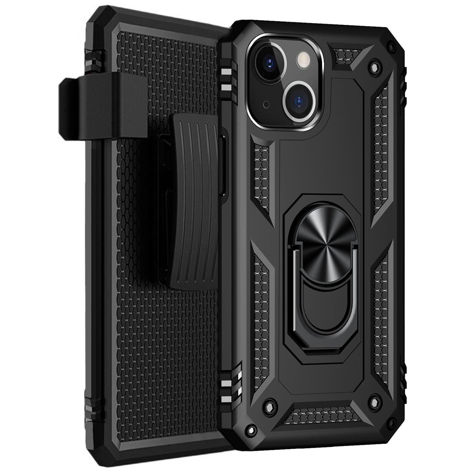 SAHARA - Raider Series Kickstand Case with Belt Clip - iPhone 13 Mini
