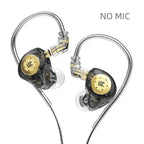 Earphones Bass Earbuds In Ear Monitor Headphones Sport Noise Cancelling HIFI Headset with Mic