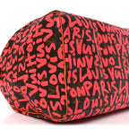 Monogram Graffiti Speedy 30 Fuchsia