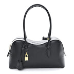 Eco Grainy Alter Mat Ryder Shoulder Bag Black