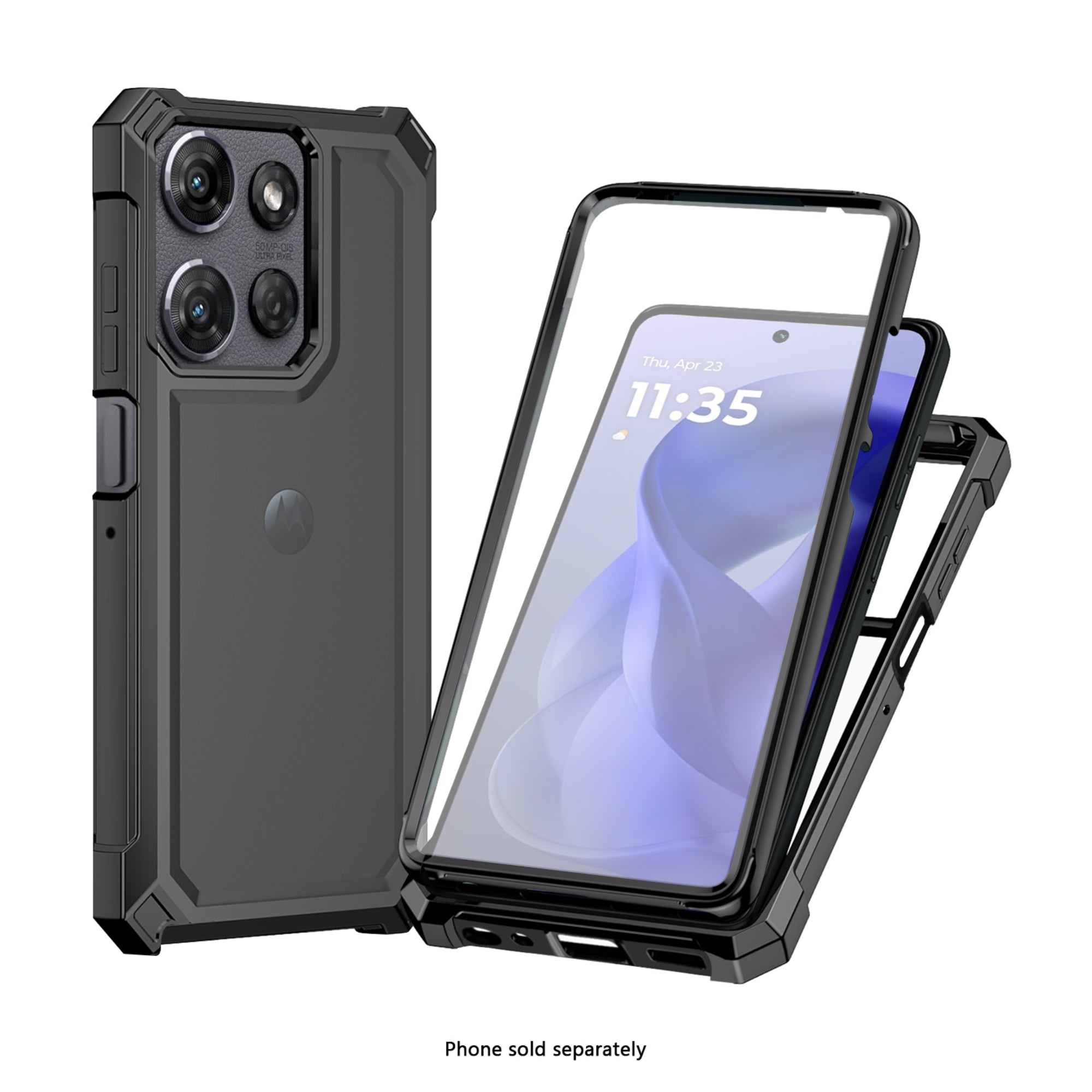 SAHARA - Raider Series GRIP Case for Motorola Moto G Stylus 5G (2025) - Black