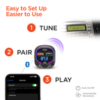 IntelliCast Road FM Transmitter Car Charger