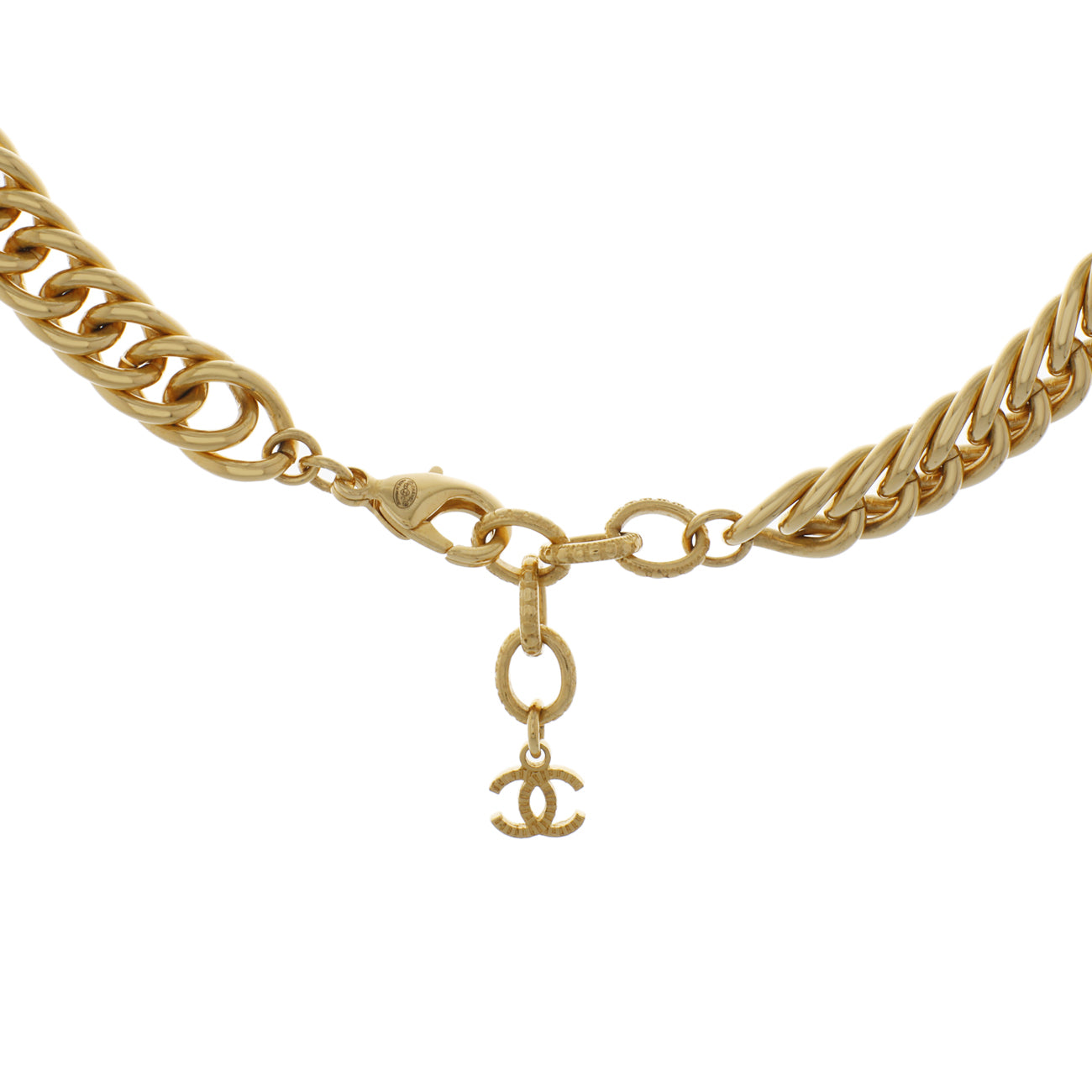 Chanel Rue Cambon Hundemarken-Halskette