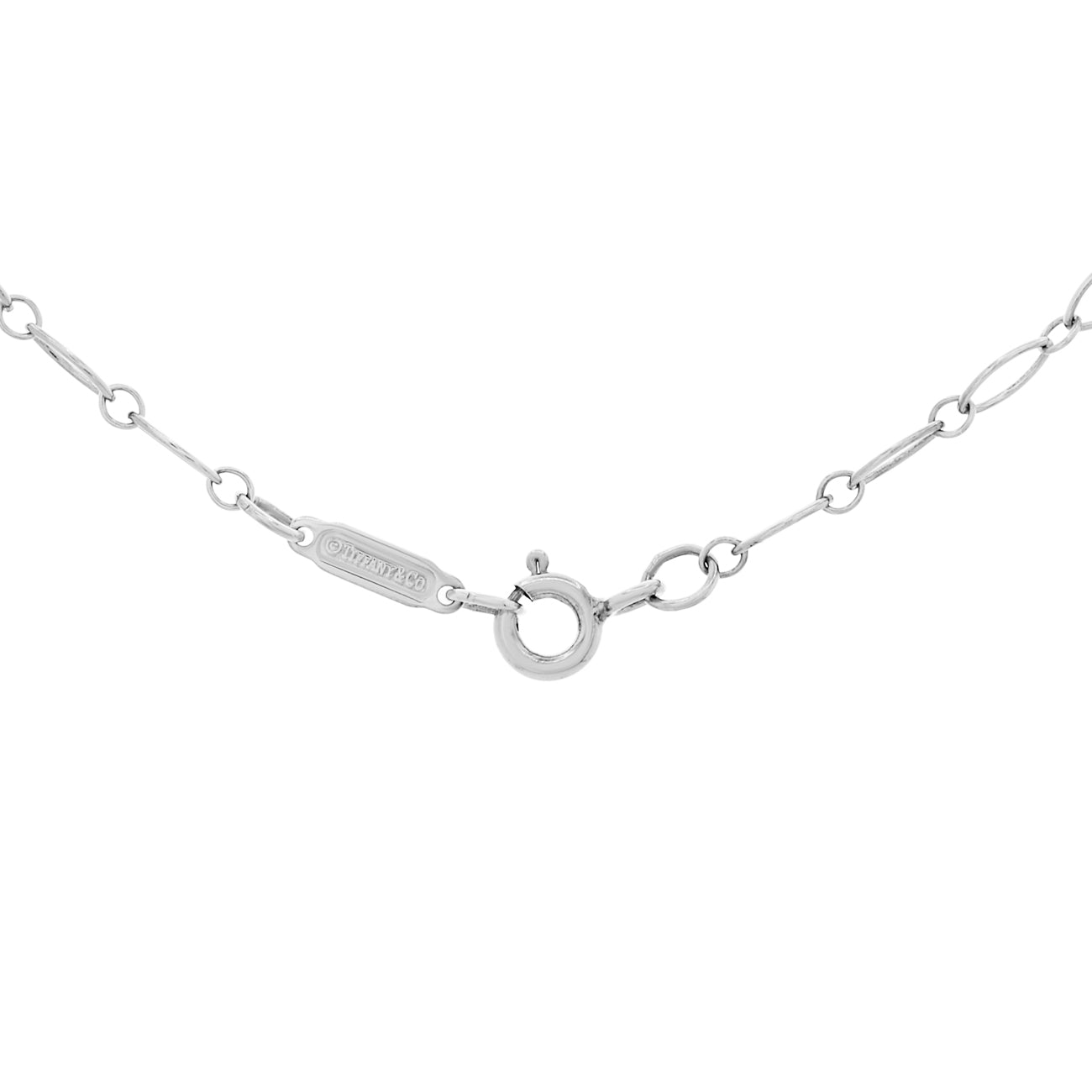 Tiffany & Co. Schlüsselanhänger mit großer Krone aus Sterlingsilber