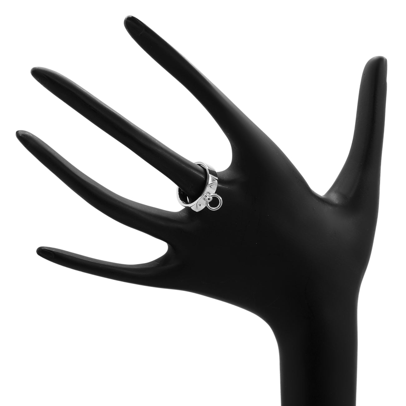 Hermes Sterling Silber Collier De Chien Ring