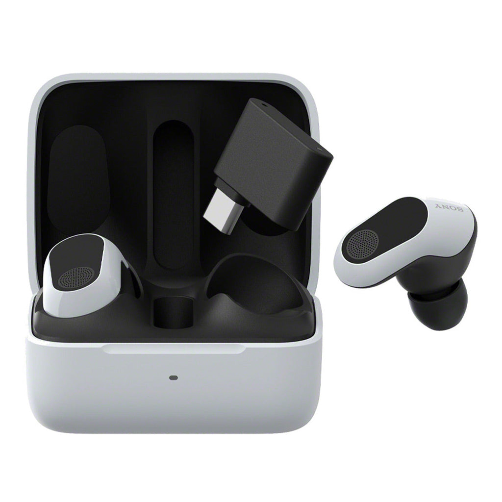 Sony WF-G700N INZONE Buds Truly Wireless Noise Cancelling Earbud Bundle with gSport Case (White)