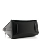 Shiny Lord Calfskin Mini Antigona Black