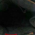 Vitello Rockstud Dome Shopper Black