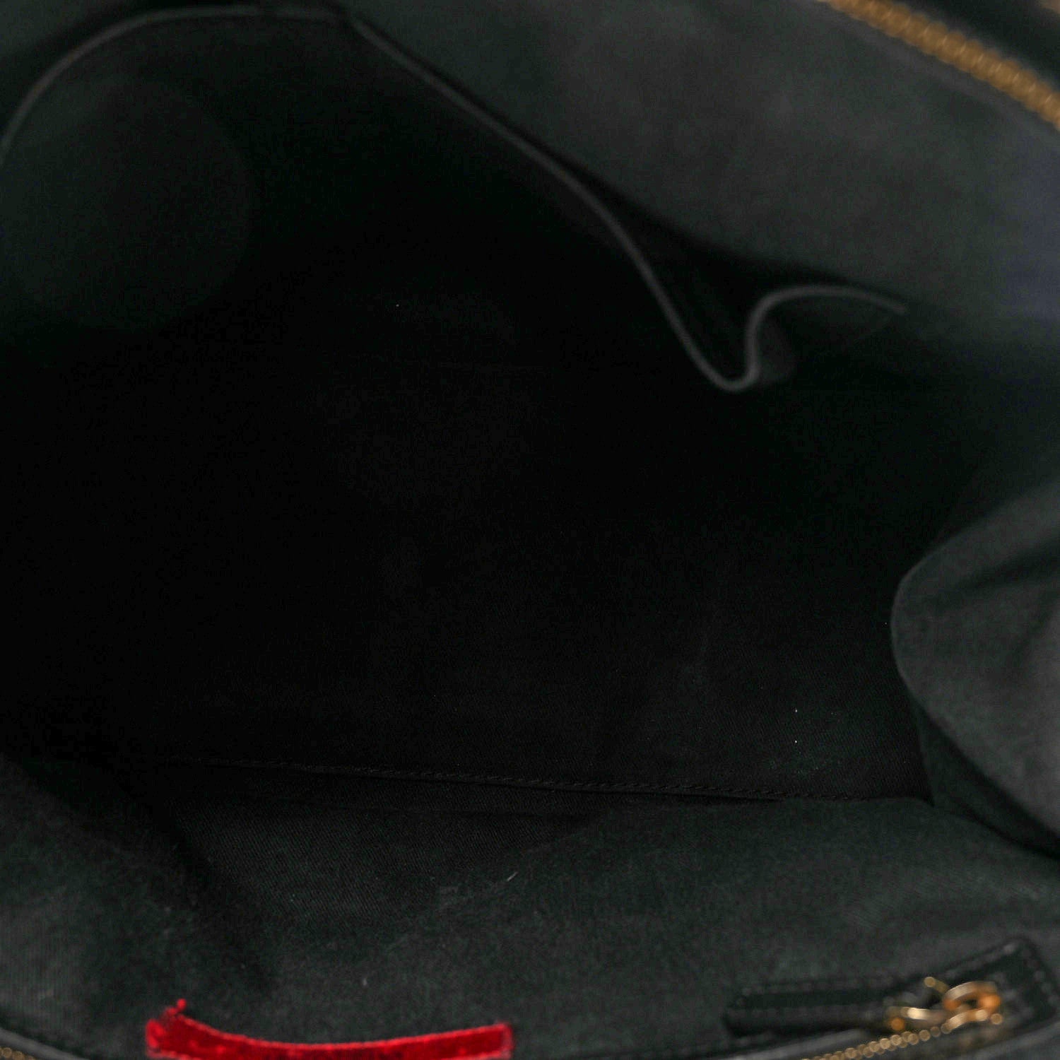 Vitello Rockstud Dome Shopper Black