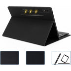 SAHARA - Keyboard Case with TrackPad for Samsung Galaxy Tab S10 Ultra and Tab S9 Ultra - Black