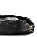 Lambskin Matelasse Monogram Large Jamie 4.3 Black