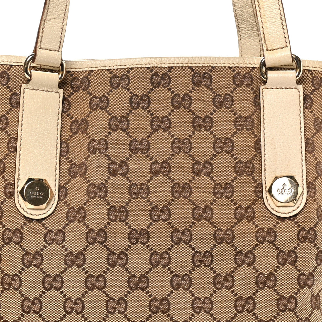 Monogram Charmy Tote Off White