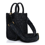Jacquard Barocco Mini Athena Tote Black