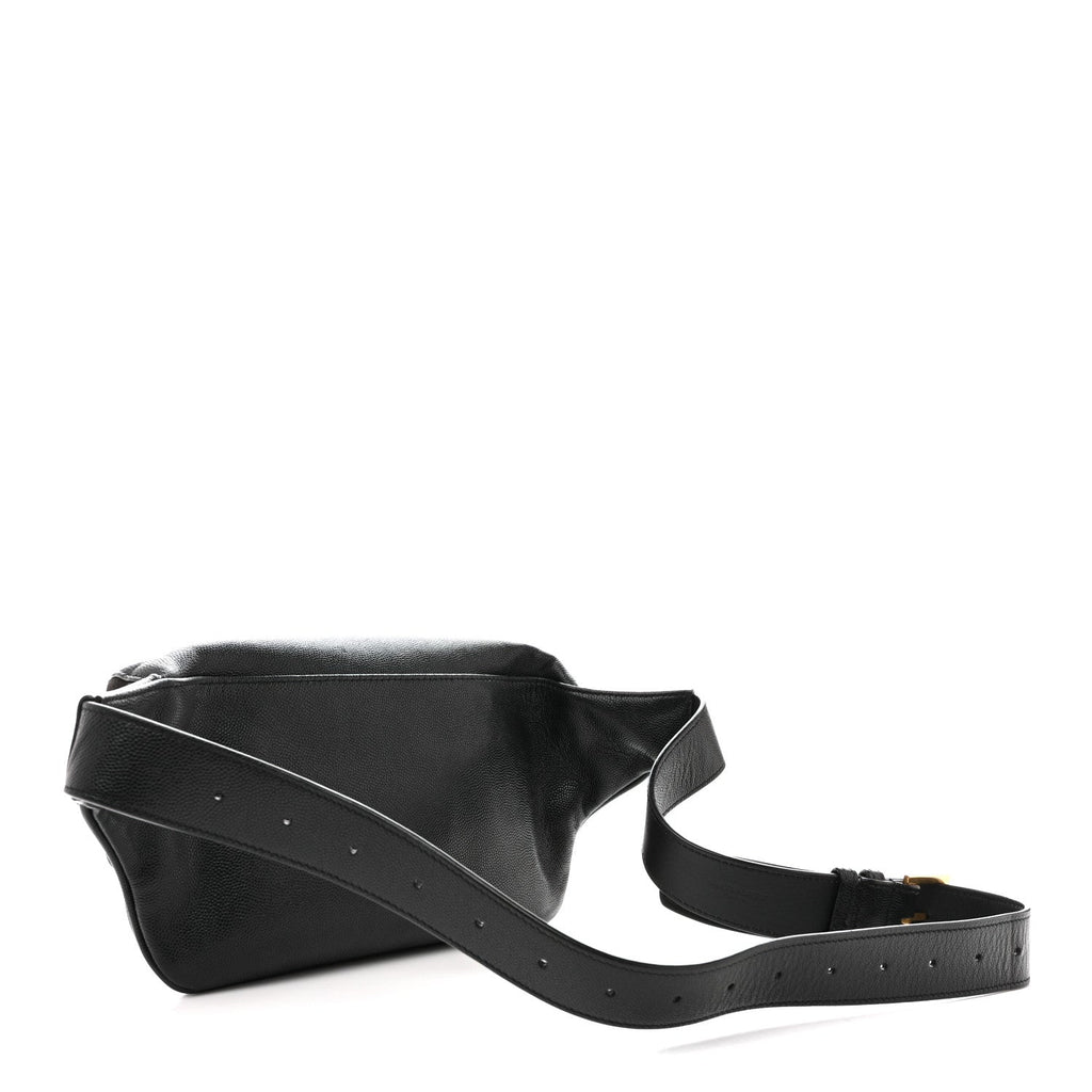 Grain De Poudre Monogram Belt Bag Black