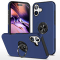 Entronix Case Compatible with iPhone 16 - 360° Circular Ring Gripstand
