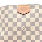 Damier Azur Graceful MM Rose Ballerine