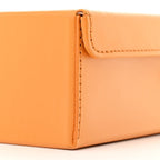 Cowhide Shopper Clutch  Safran