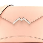 Carat Calfskin Gabrielle Reporter Shoulder Bag Petal