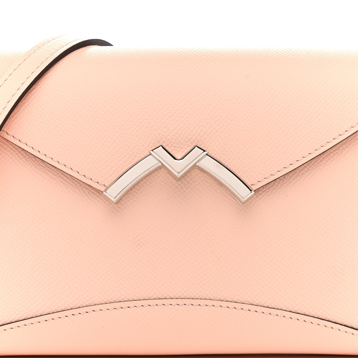 Carat Calfskin Gabrielle Reporter Shoulder Bag Petal