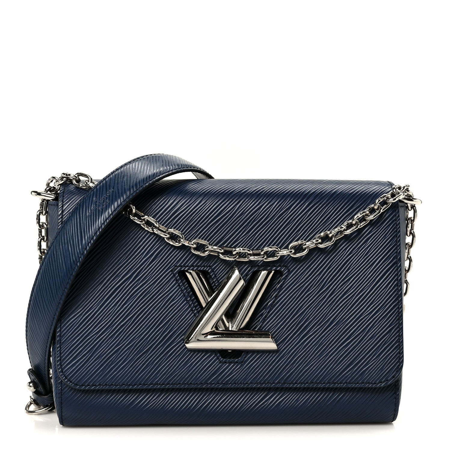 Epi Twist Shoulder Bag MM Navy