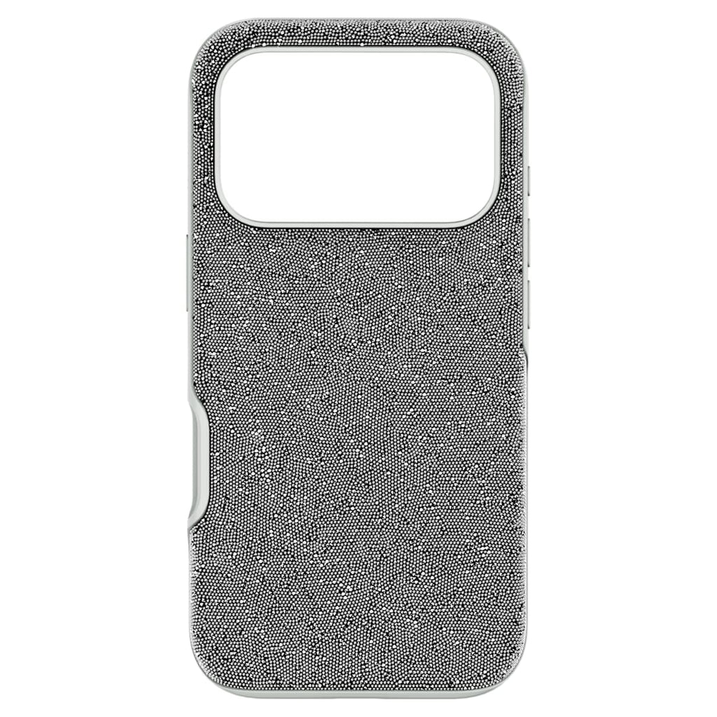 High smartphone case, iPhone 17 Pro, Silver tone