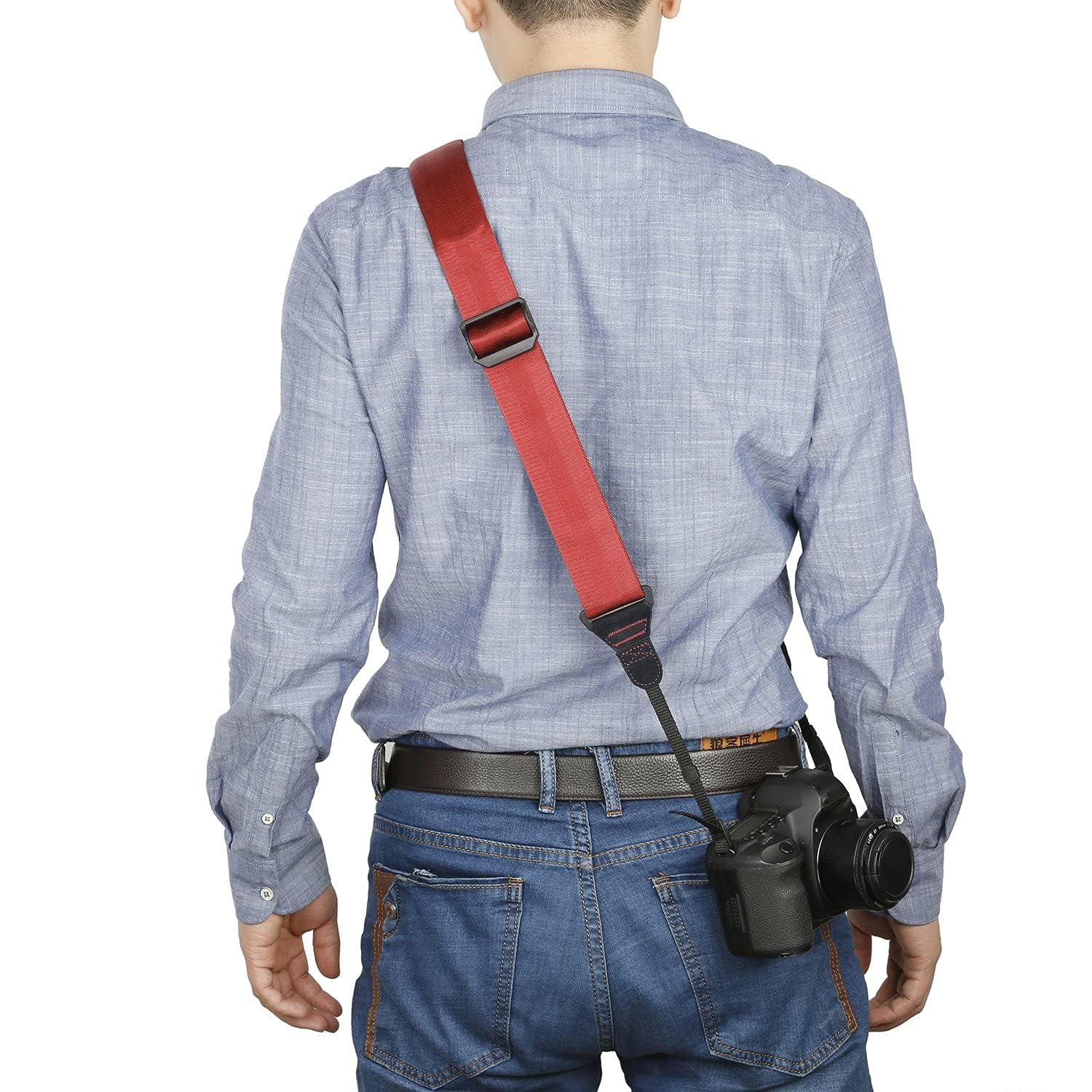 Movo NS-203 Nylon-Webbed Camera Strap For DSLR
