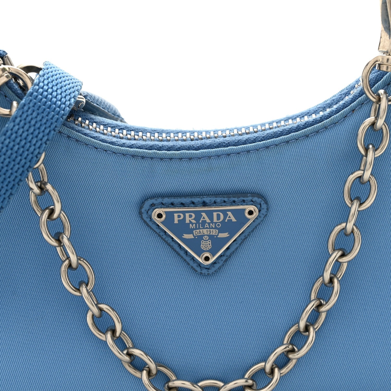 Tessuto Nylon Saffiano Mini Re-Edition 2000 Shoulder Bag Pervinca