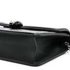 Quilted Nappa Smooth Calfskin Serpenti Forever Diamond Blast Shoulder Bag Black