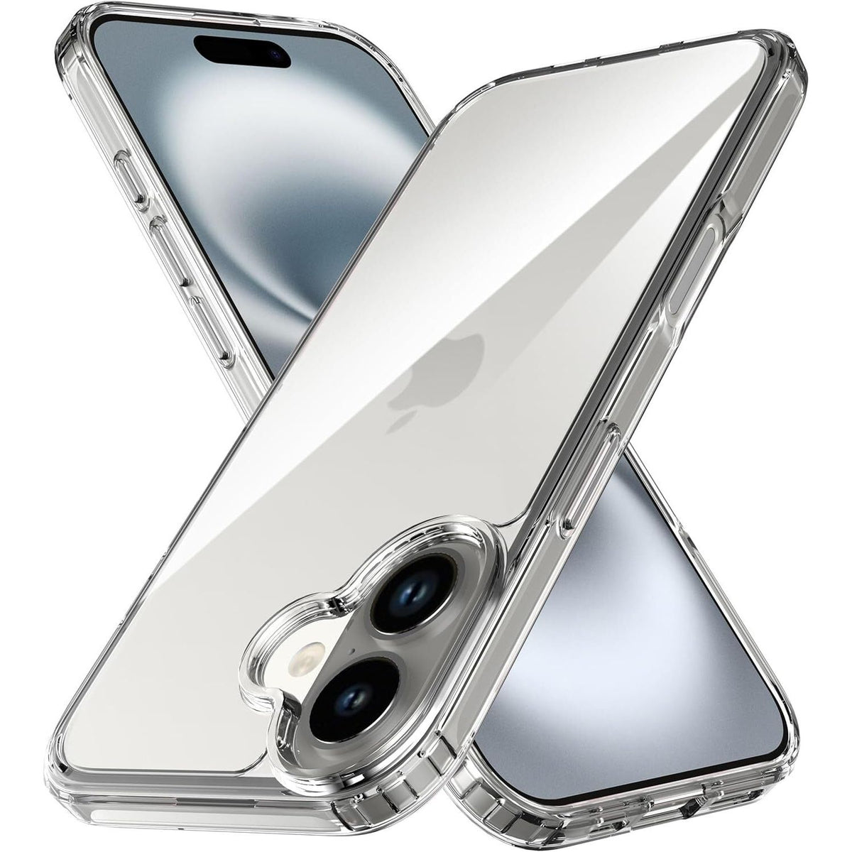 Entronix Case Compatible with iPhone 16 - [Flexible] TPU Clear