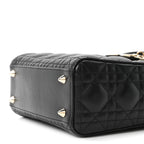 Lambskin Cannage Small My ABCDior Lady Dior Black