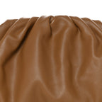 Smooth Butter Calf The Pouch Oversized Clutch Cammello