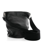 Vitello Daino Bucket Bag Black