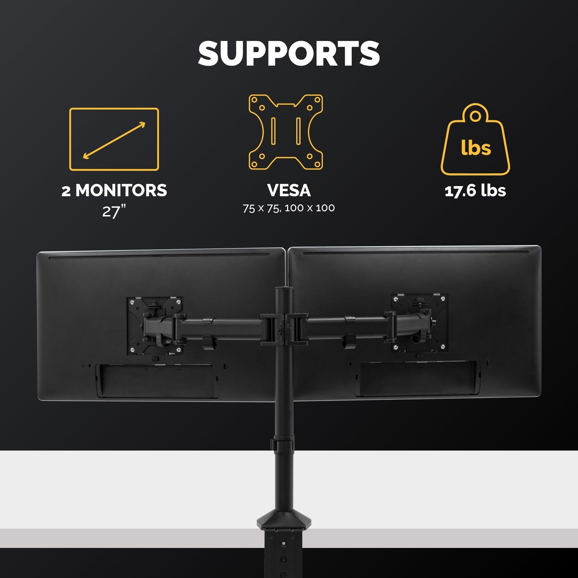 Reflex Dual Monitor Arm
