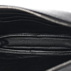 Grain De Poudre Matelasse Monochrome Monogram Mini Lou Camera Bag Black