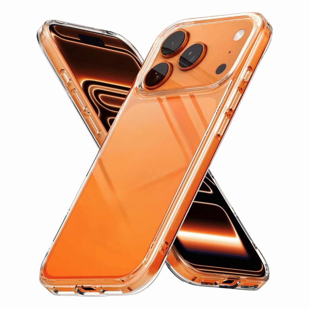 Entronix Case Compatible with iPhone 17 Pro Max - [Hard Back] Thick Clear