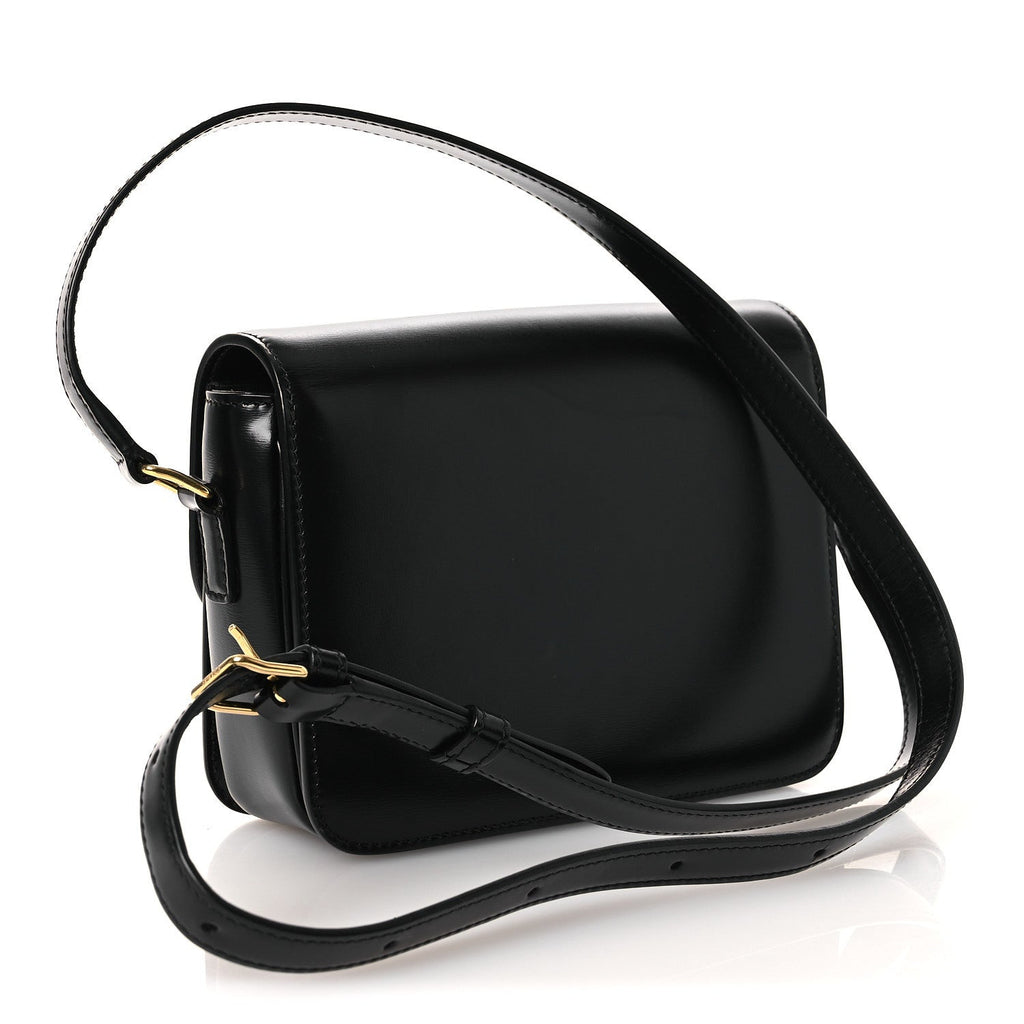 Shiny Calfskin Teen Triomphe Black